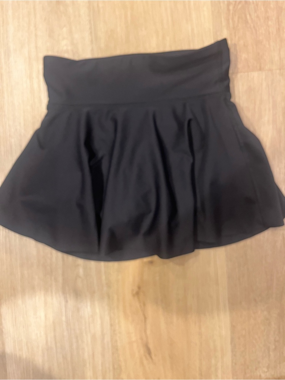 Old Navy Black Circle Skater Skirt